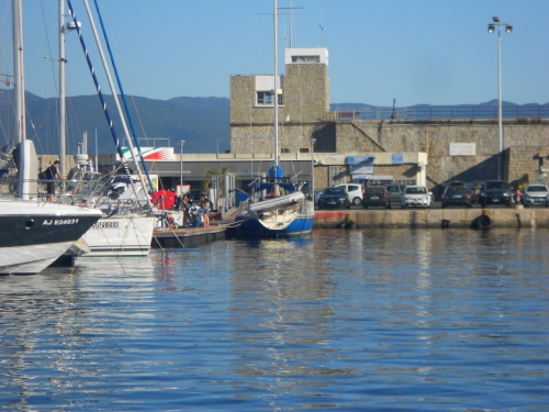 Départ d’Ajaccio