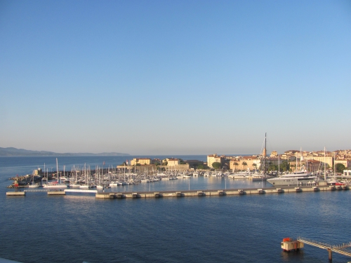 Départ d’Ajaccio