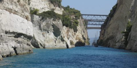 Traversée du Canal de Corinthe