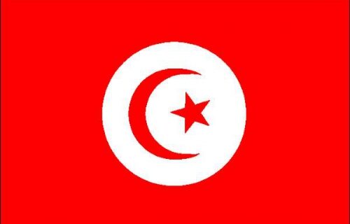 Le drapeau de la Tunisie