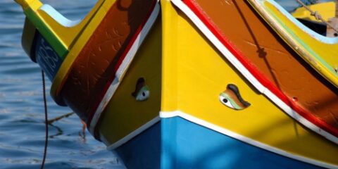 Bateau traditionnel Maltais : le luzzu